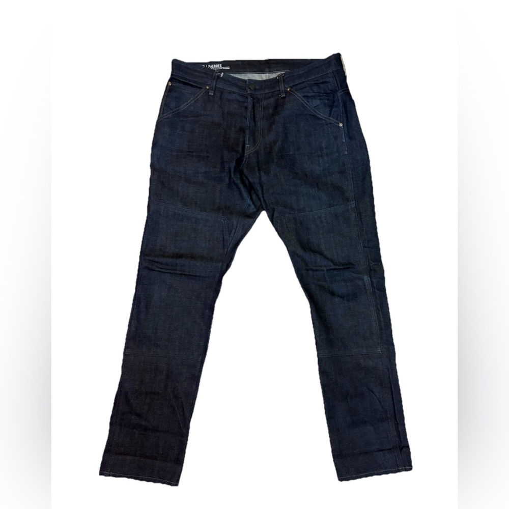 g-star raw faeroes classic straight tapered mens jeans size 34/32